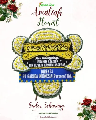 Papan Bunga Duka di Ambartawang