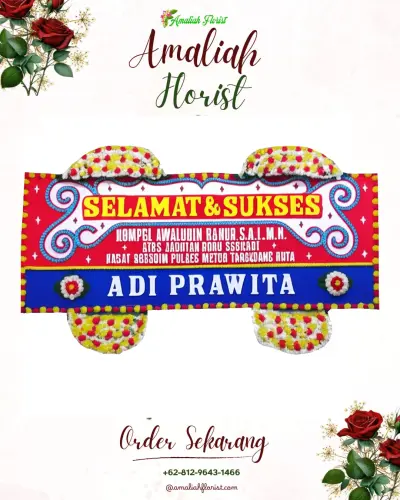 Karangan Bunga Ucapan Selamat di Ambartawang